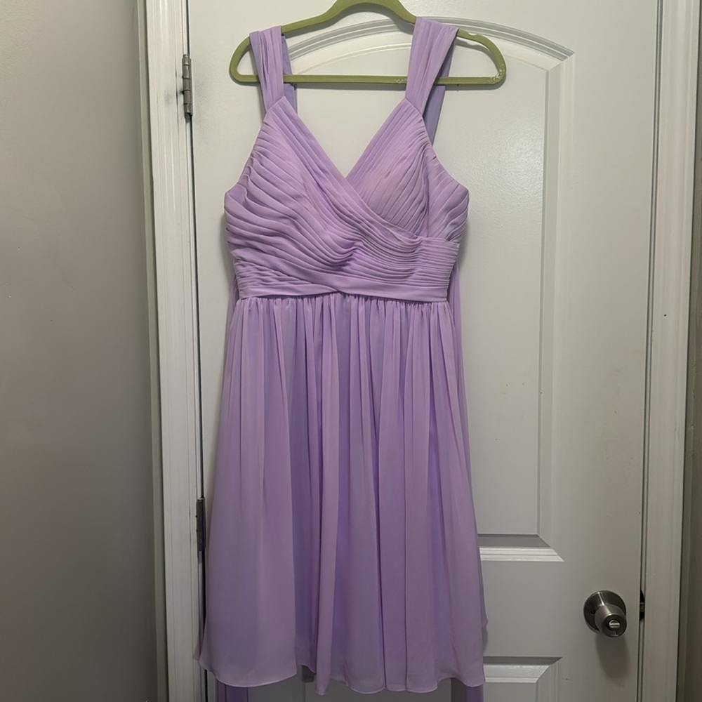 JJ HOUSE WOMENS PURPLE DRESS